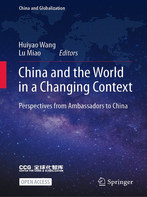 Title details for China and the World in a Changing Context by Huiyao Wang - Available